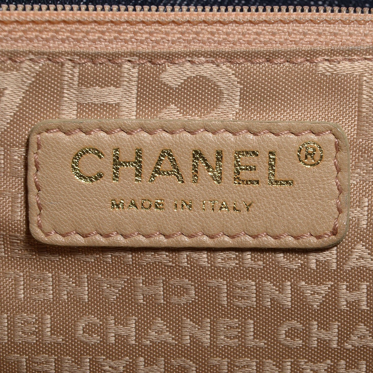 Chanel Denim XL Coco Cabas Tote Blue 6 of 10