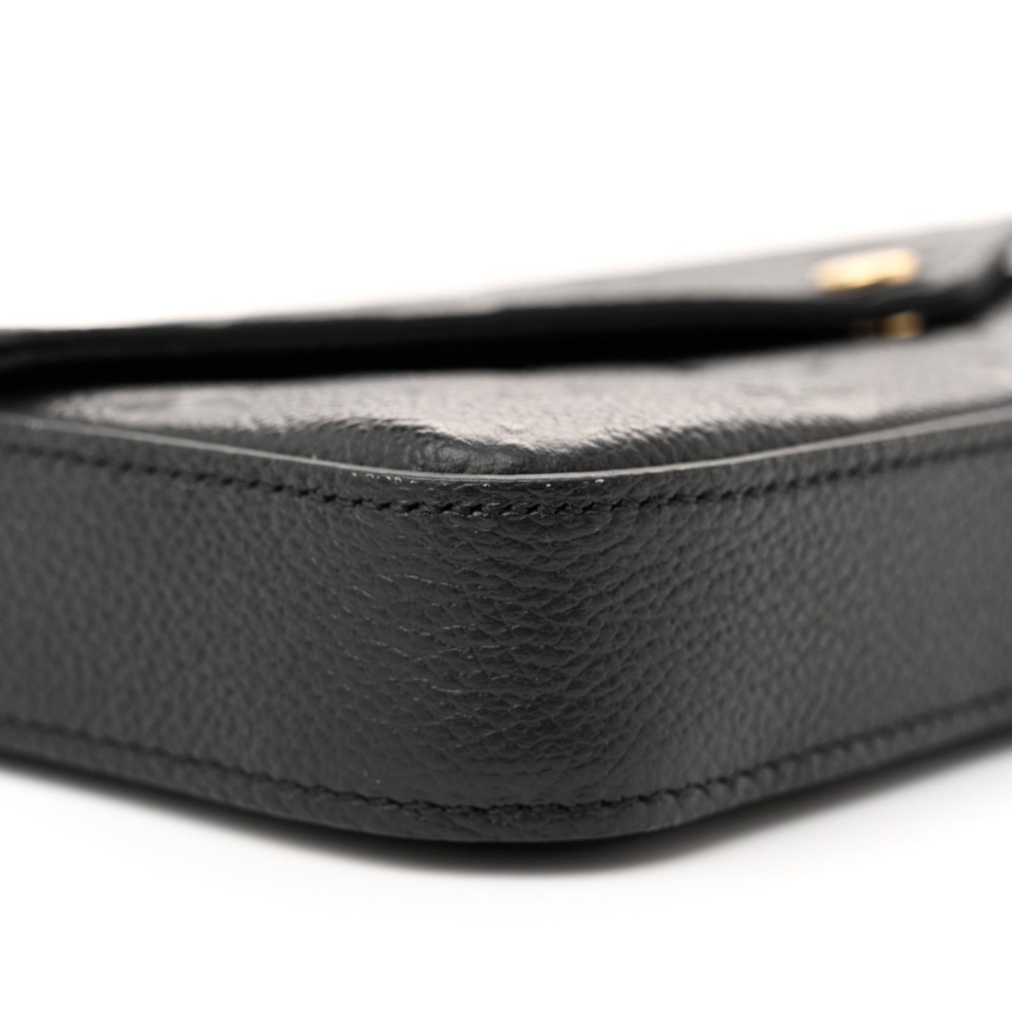 Empreinte Pochette Felicie Chain Wallet Black
