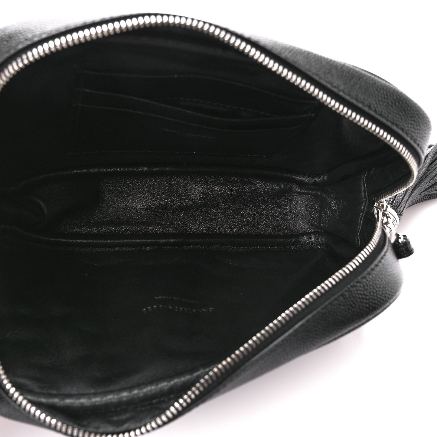 Grain De Poudre Matelasse Monogram Mini Lou Camera Bag Black