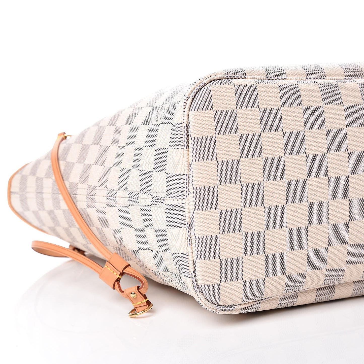 Damier Azur Neo Neverfull MM Rose Ballerine