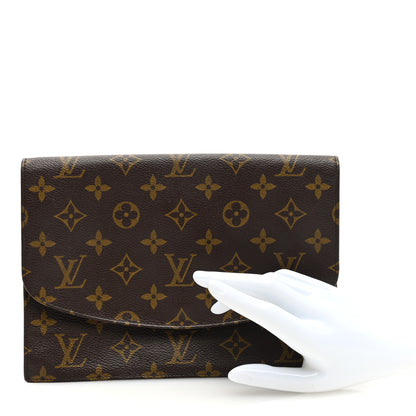 Louis Vuitton Monogram Pochette Rabat Clutch 2 of 8