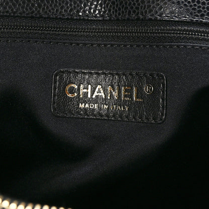 Chanel Caviar Quilted Grand Shopping Tote GST Black 7 of 10