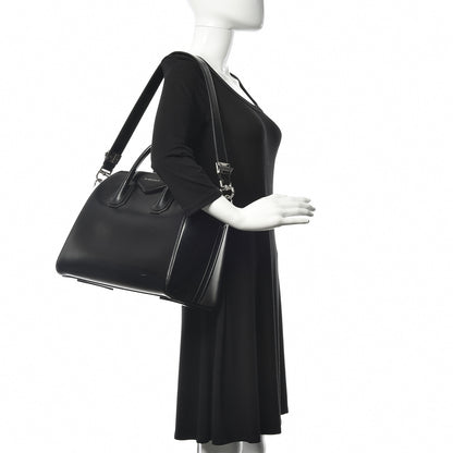 Givenchy Shiny Lord Calfskin Medium Antigona Black 2 of 10