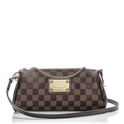 Louis Vuitton Damier Ebene Eva Clutch 1 of 7