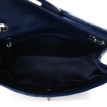 Chanel Lambskin Quilted Strass Flap Dark Blue 5 of 11