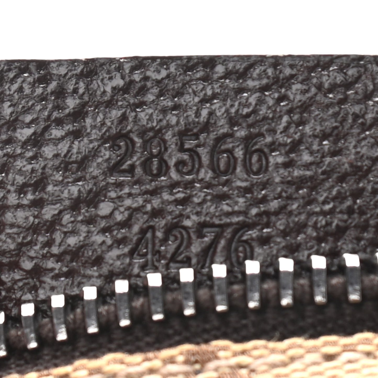 GG Monogram Double Pocket Belt Bag Dark Brown