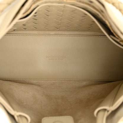 Bottega Veneta Silky Calfskin Medium Andiamo Shoulder Bag Light Butterscotch 5 of 9