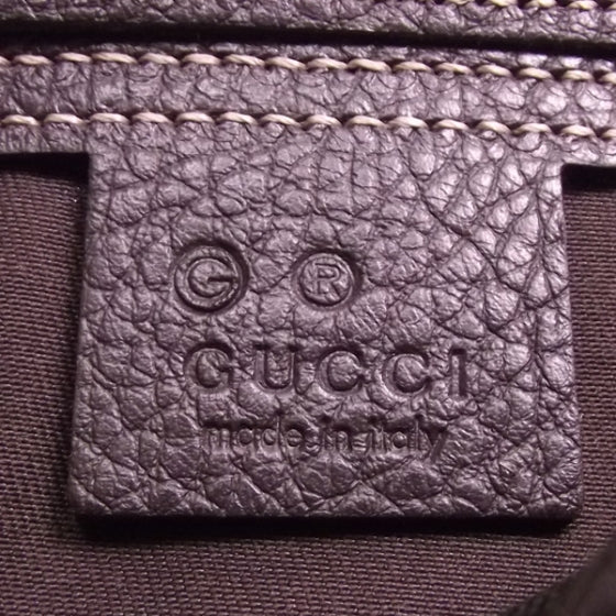 Gucci MONOGRAM CRYSTAL JOY BARDOT 7 of 9