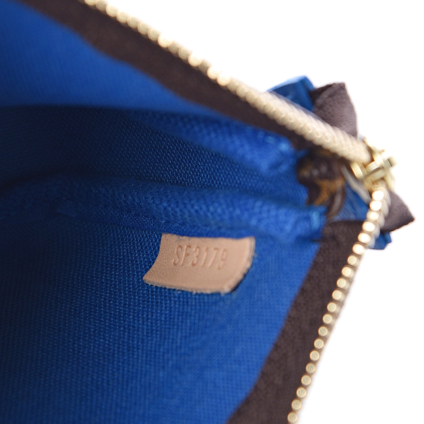Monogram 2019 Christmas Animation Mini Venice Pochette Accessories Blue