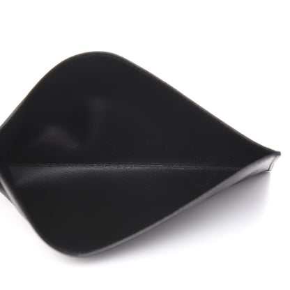 Louis Vuitton Calfskin Felicie Chain Wallet Card Holder Insert Black 4 of 5