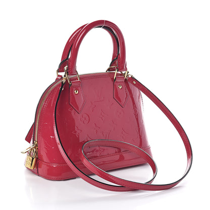 Louis Vuitton Vernis Alma BB Rose Indien 3 of 9