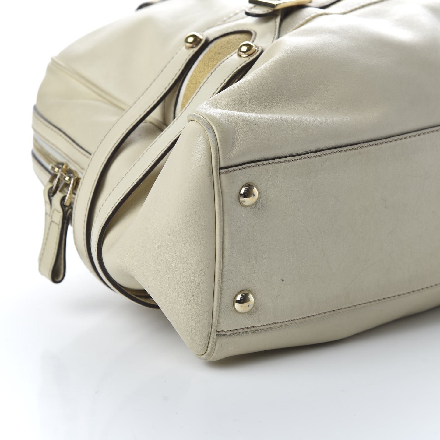 Calfskin Signature XL Bowler Ivory