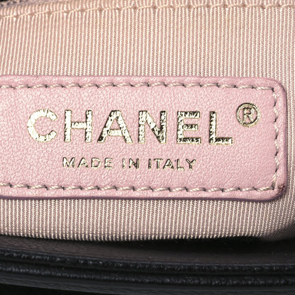 Chanel Caviar Quilted Large Studded Flap Black 6 of 12