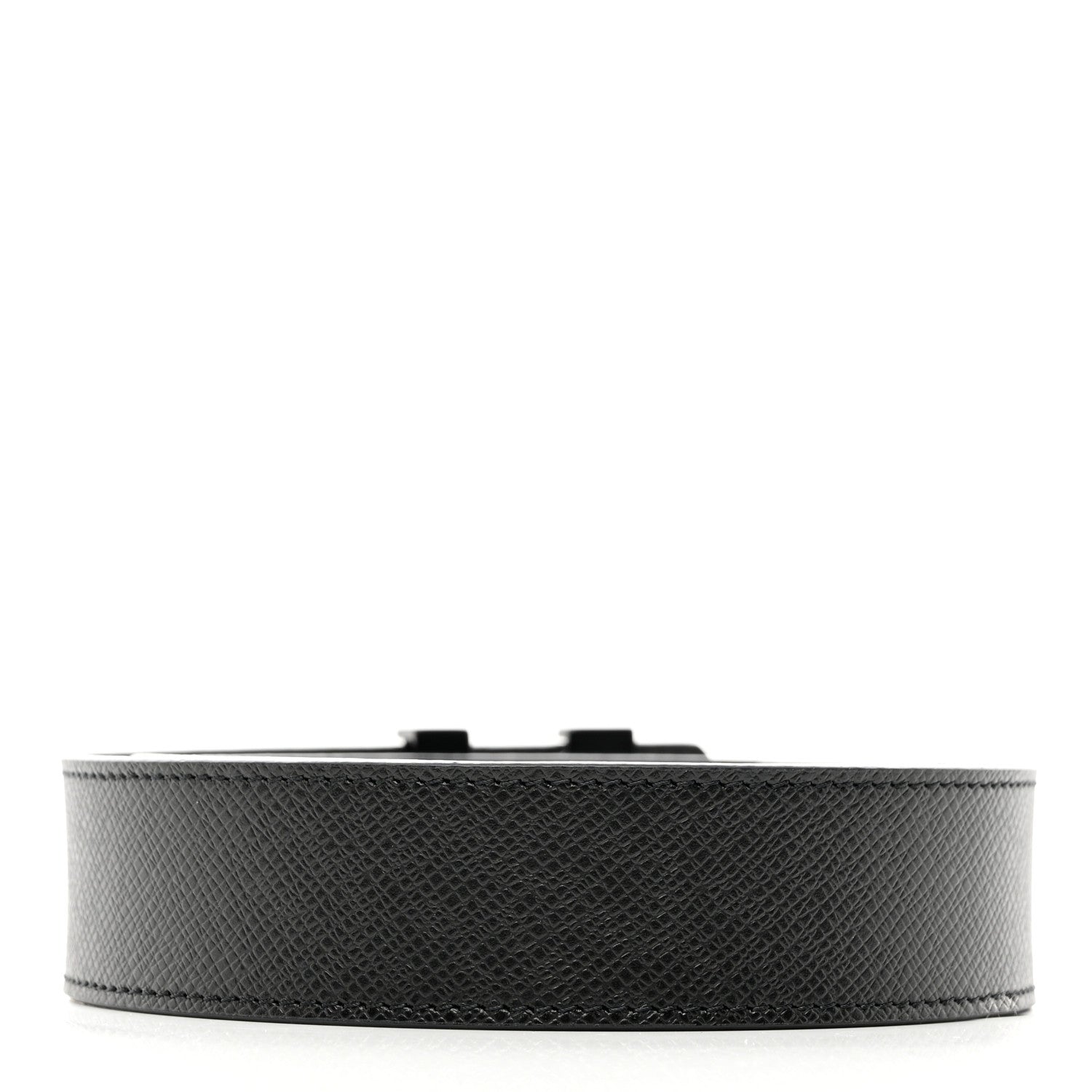 Louis Vuitton Taiga 35mm LV Initiales Belt 100 40 Black 2 of 6