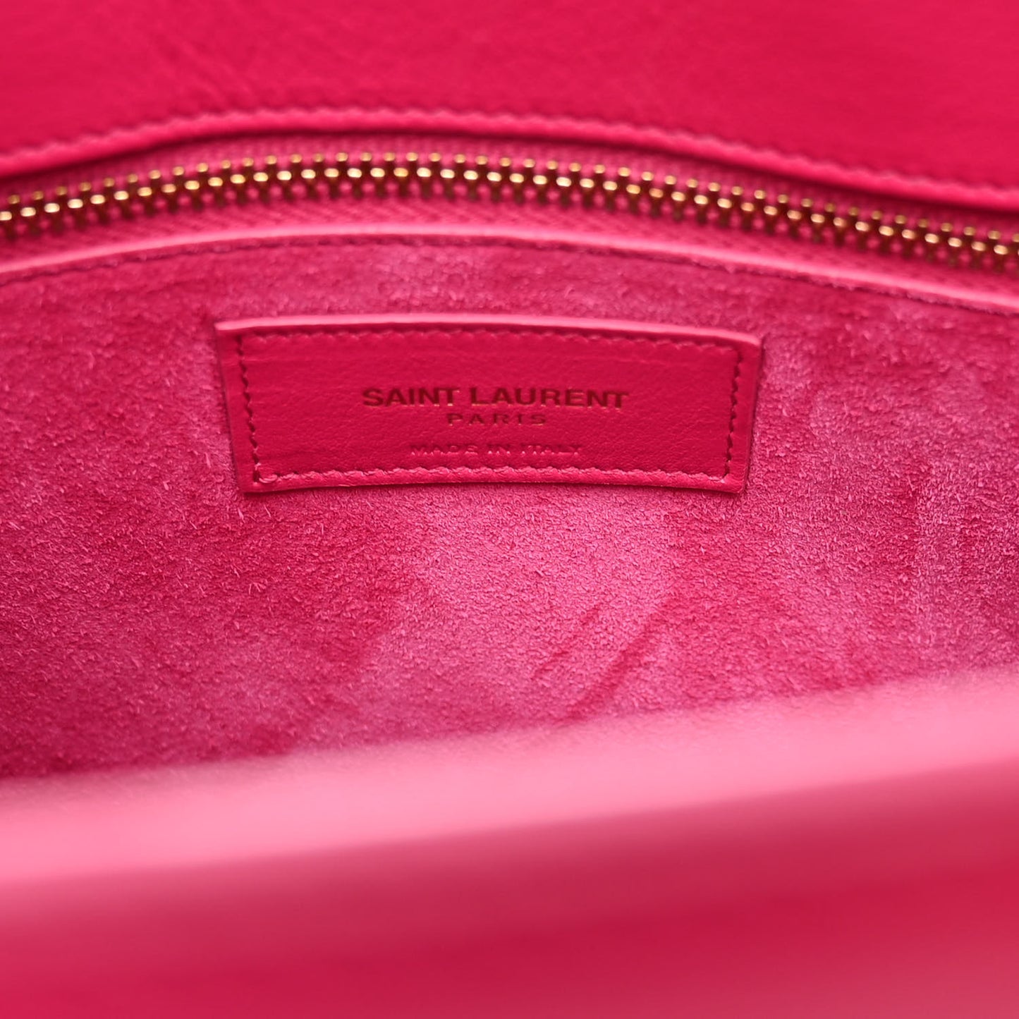 Calfskin Small Sac De Jour Lipstick Fuchsia