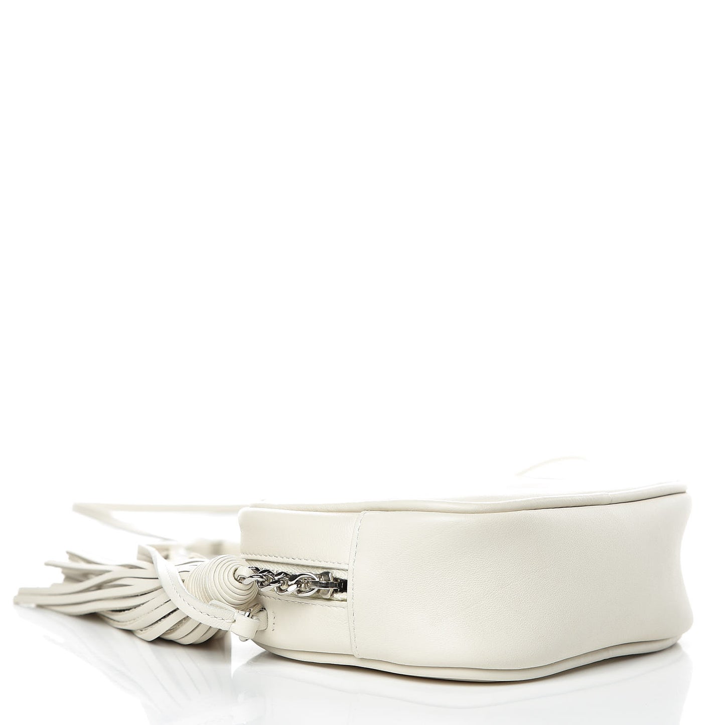 Nappa Monogram Blogger Bag Icy White