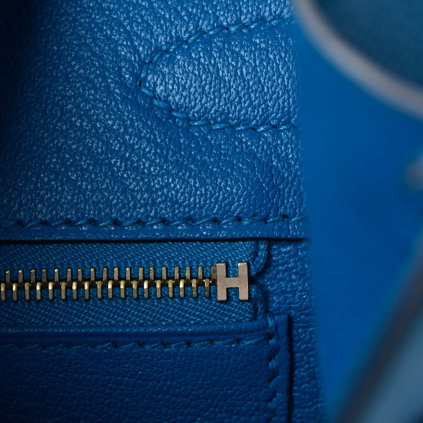 Epsom Birkin 30 Bleu Zanzibar