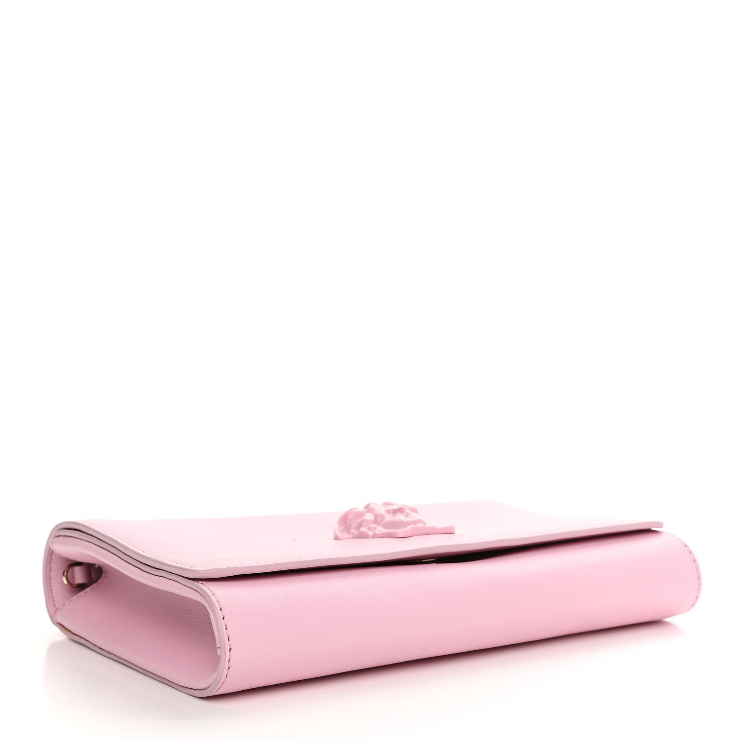 Versace Calfskin Palazzo Chain Evening Bag Pink 4 of 13