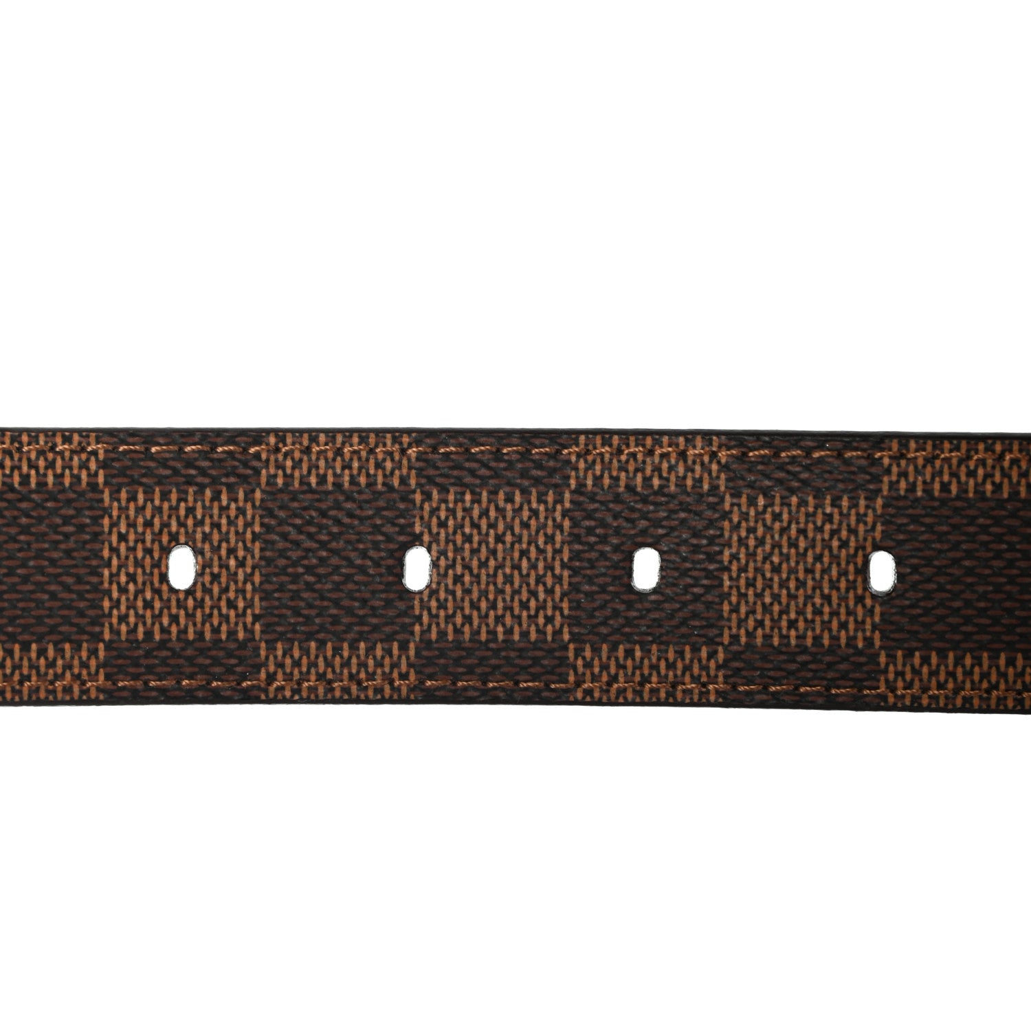 Louis Vuitton Damier Ebene 30mm Ellipse Belt 90 36 3 of 7