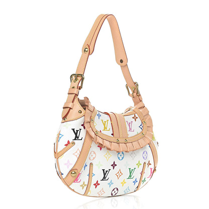 Louis Vuitton Monogram Multicolor Leonor White 3 of 10