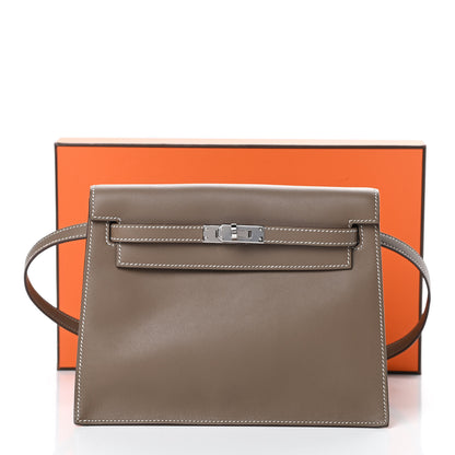 Hermes Swift Kelly Danse II Belt Bag Etoupe 12 of 12