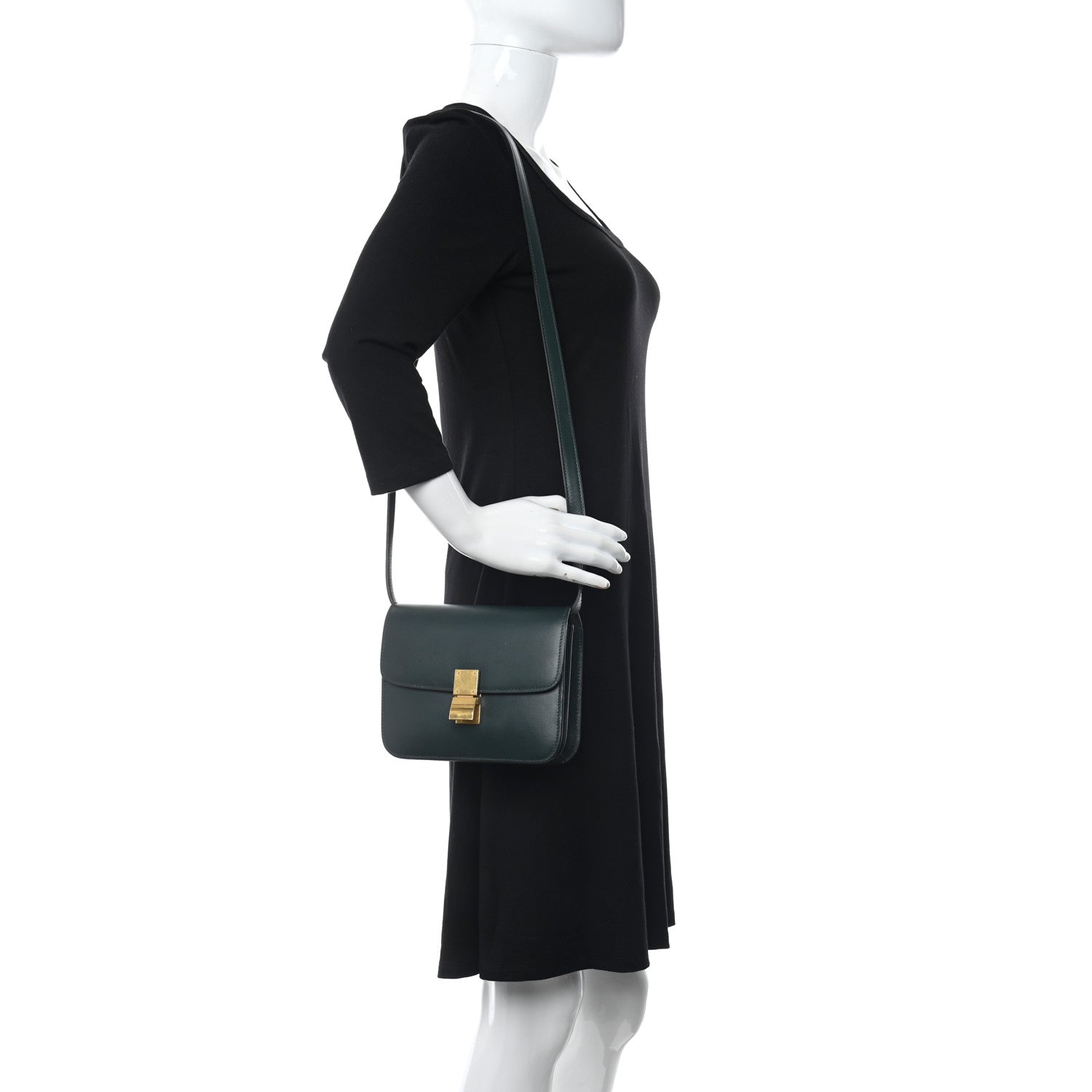 Celine Box Calfskin Teen Classic Box Flap Bag Amazone 2 of 12