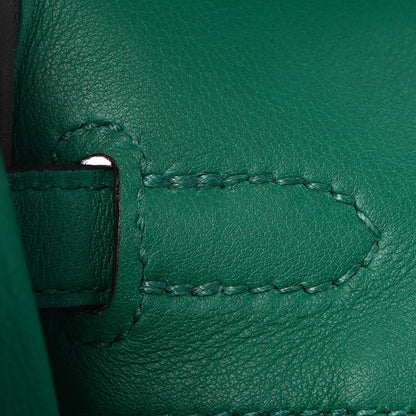 Hermes Swift Birkin 25 Vert Vertigo 18 of 31