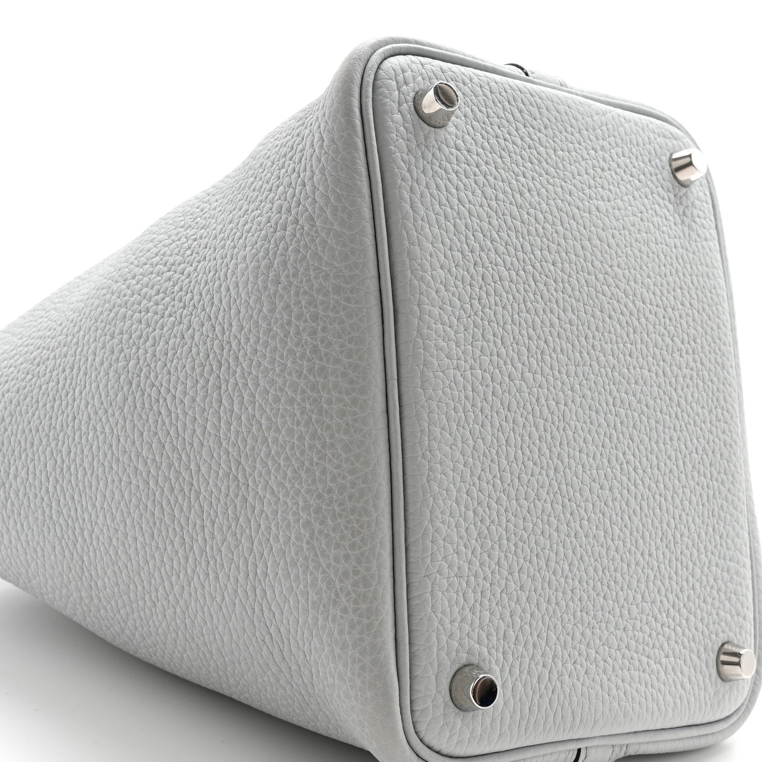 Hermes Taurillon Clemence Picotin Lock 18 PM Bleu Pale 9 of 14