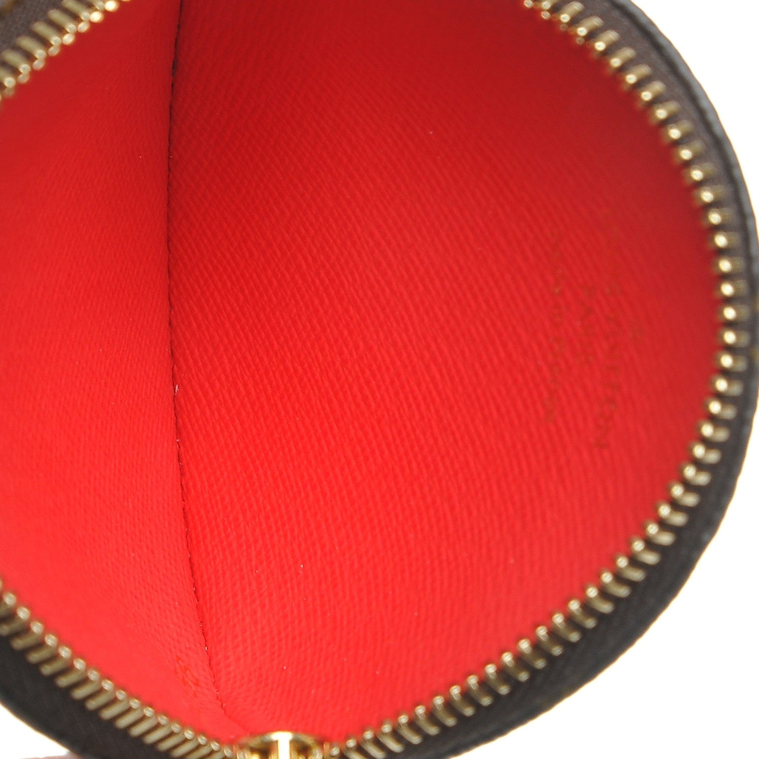 Louis Vuitton Monogram 2016 Christmas Animation Round Coin Purse Rouge 6 of 8
