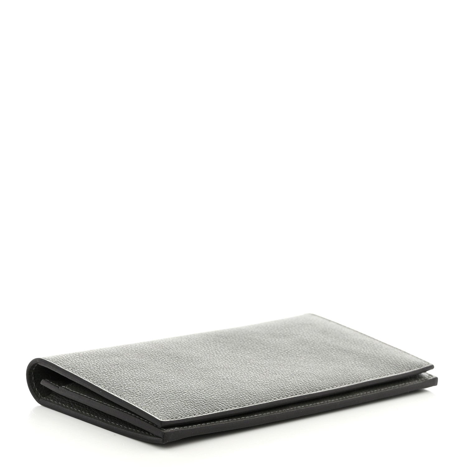 Hermes Evercolor Citizen Twill Long Wallet Gris Meyer 4 of 9