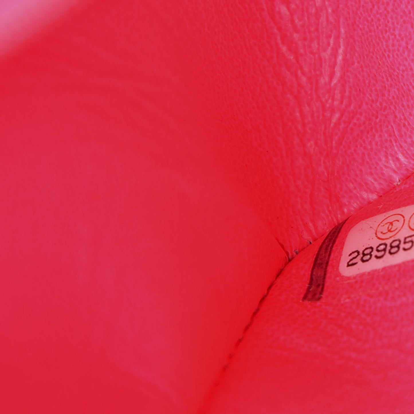 Goatskin Quilted 2.55 Reissue Mini Flap Fluorescent Pink