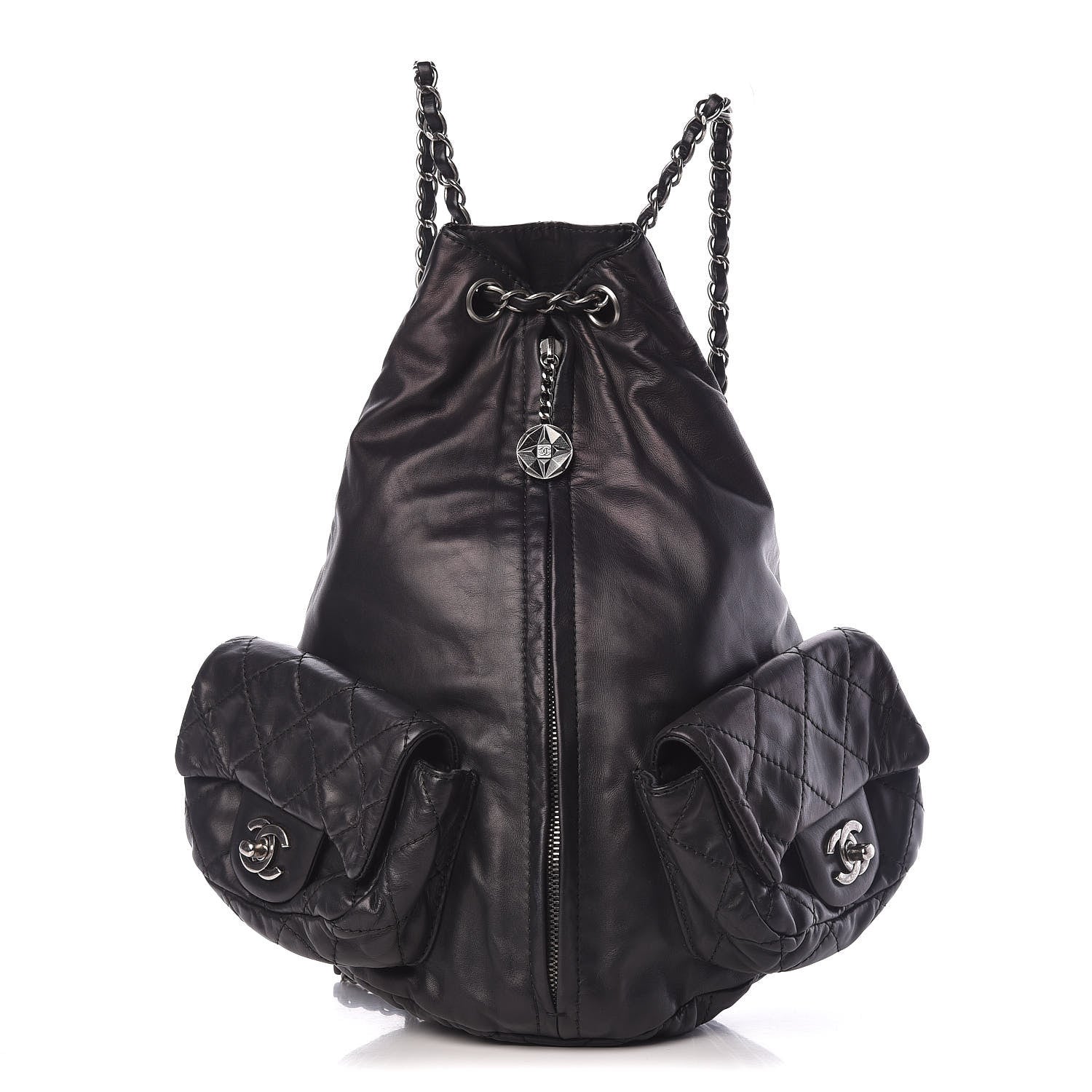 Chanel Calfskin Large Backpack Is Back Black 1 of 11