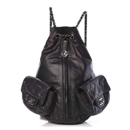 Chanel Calfskin Large Backpack Is Back Black 1 of 11
