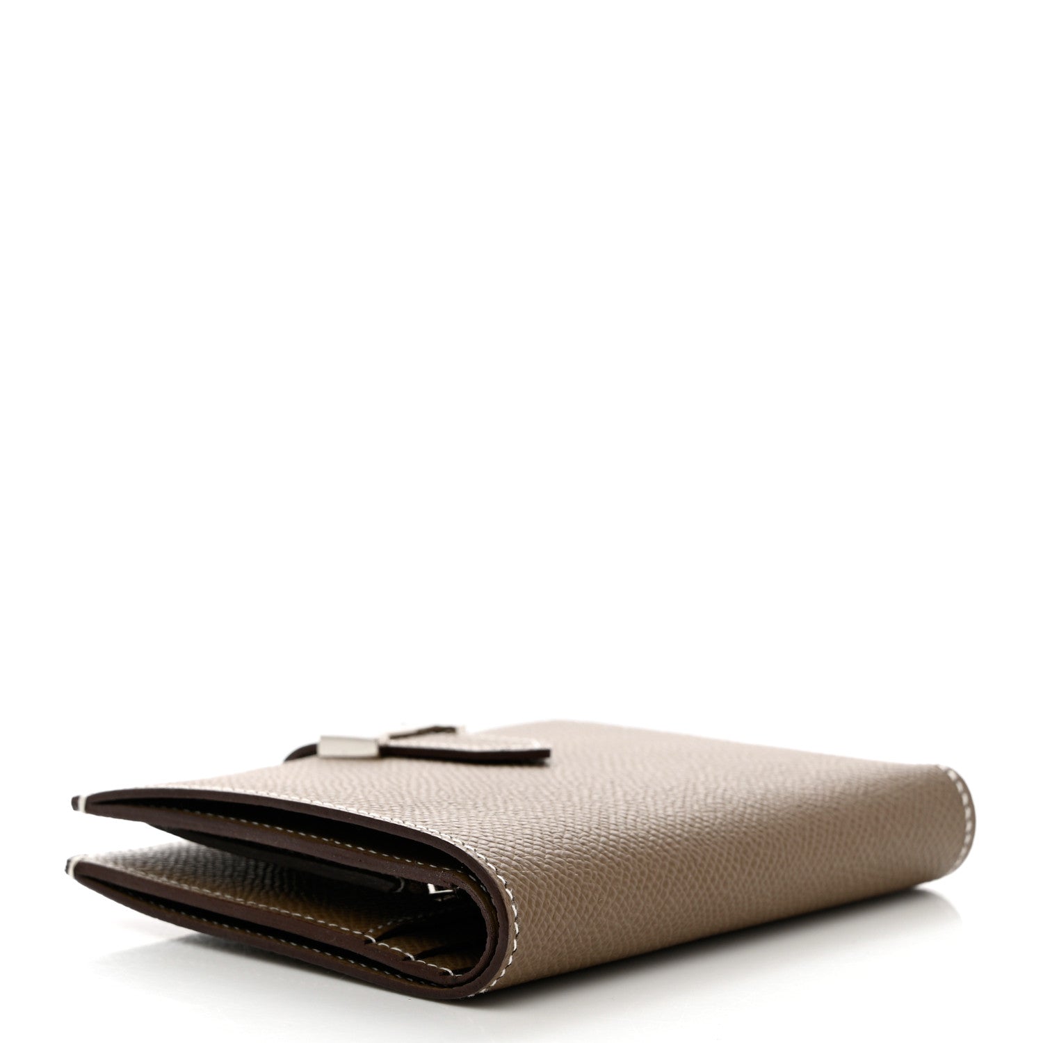 Hermes Epsom Bearn Compact Wallet Etoupe 4 of 8
