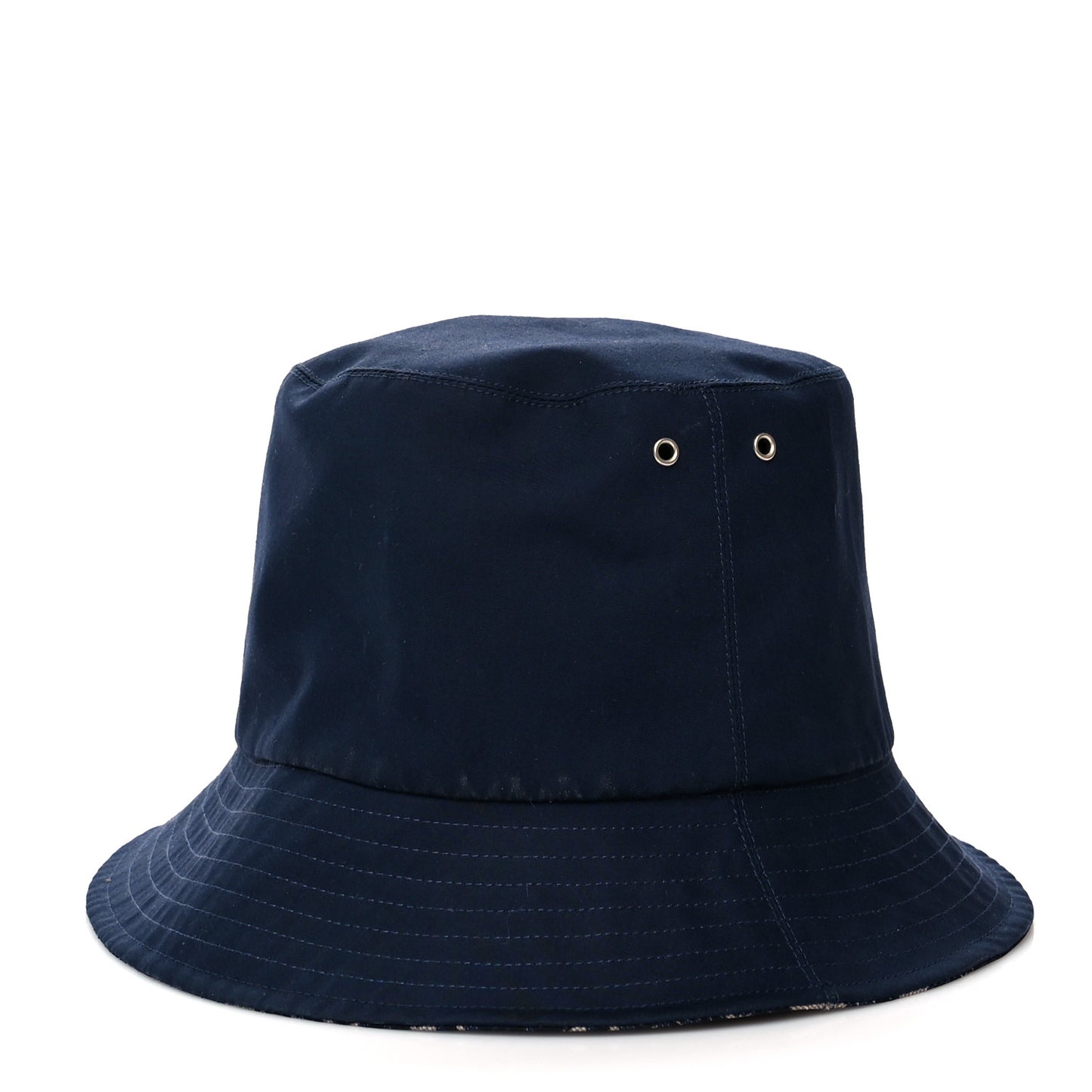 Oblique Reversible Teddy-D Brim Bucket Hat 58 Blue