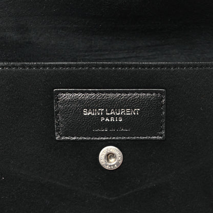 Saint Laurent Lambskin Teddy Drawstring Bag Eros Red 6 of 9