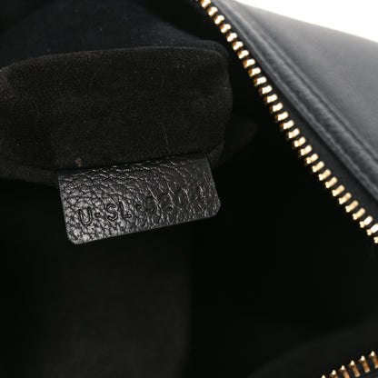 Celine Supple Calfskin Cuir Triomphe Small Heloise Shoulder Bag Black 8 of 11