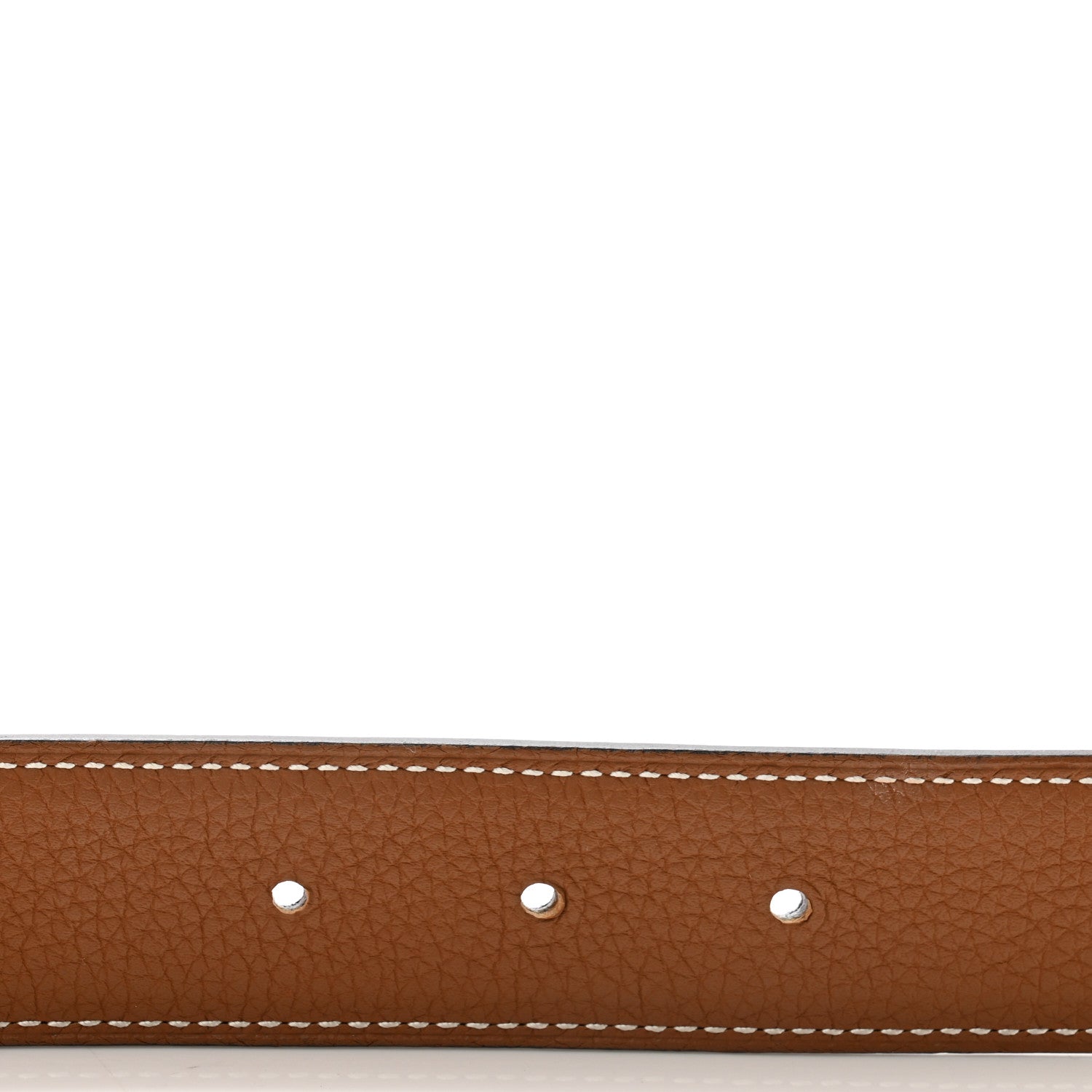 Hermes Box Togo 32mm Guilloche H Belt 80 32 Black Gold 4 of 8