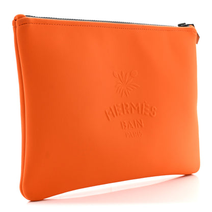 Hermes Neoprene Neobain Medium Case Orange 3 of 9
