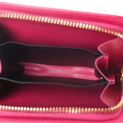 Saint Laurent Calfskin Small Coin Purse Fuchsia 4 of 4