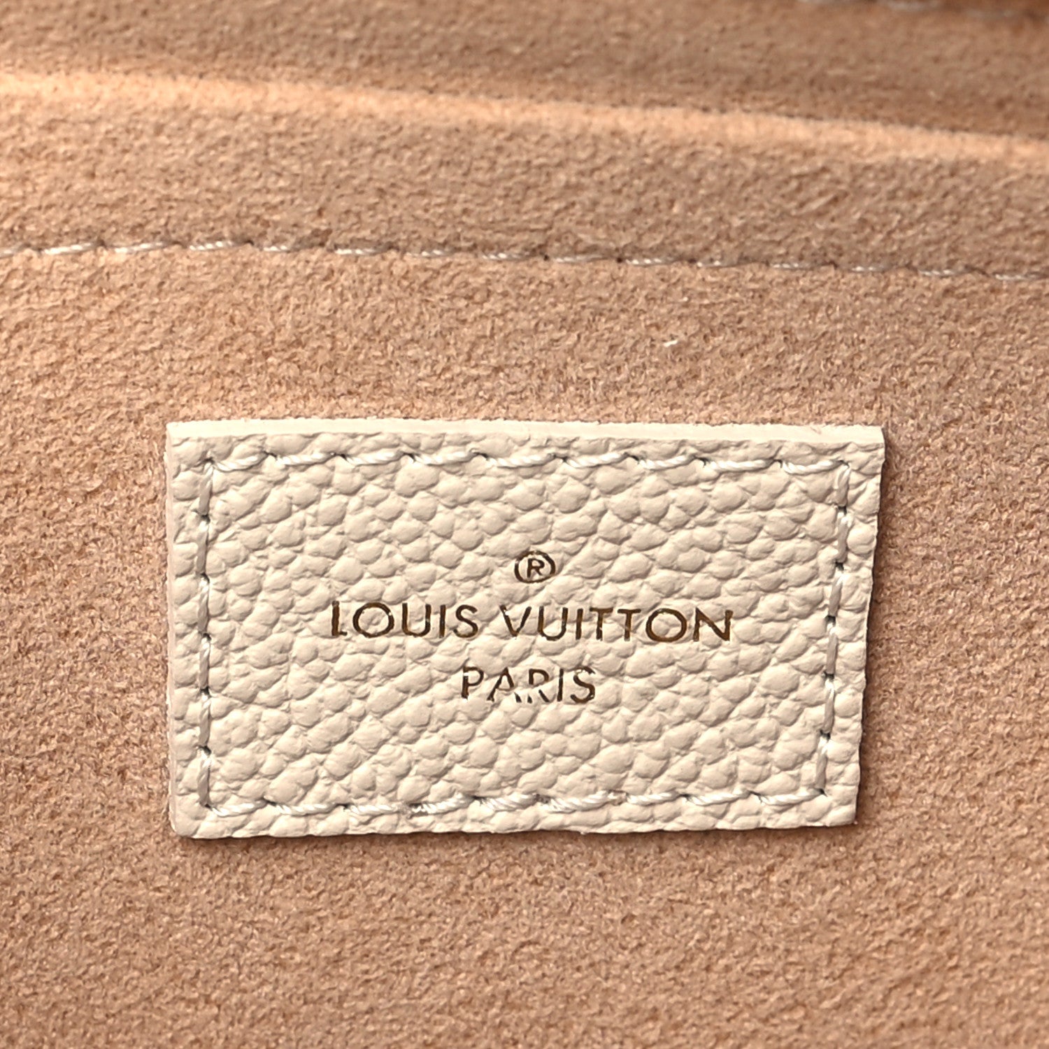 Louis Vuitton Empreinte Monogram Giant Multi Pochette Accessories Cream 7 of 10