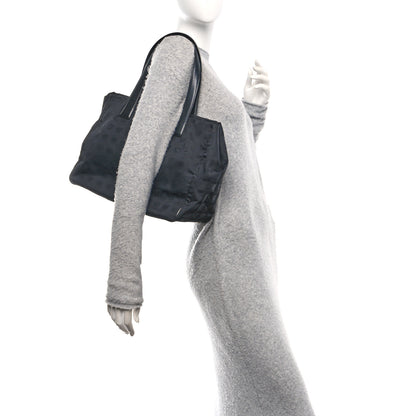 Chanel Nylon Large Travel Tote Black 2 of 10