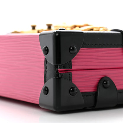 Louis Vuitton Epi Petite Malle Fuchsia Black 9 of 12