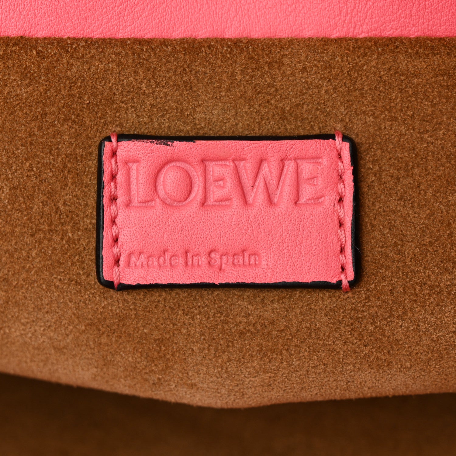 Loewe Calfskin Mini Flamenco Knot Clutch Pink 6 of 13