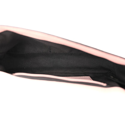 Fendi Nappa FF 1974 Embossed Mini Baguette Rosa Quarzo 5 of 14