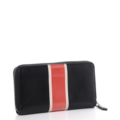 Givenchy Textured Coated Canvas 17 Print Travel Zipped Wallet Black 3 of 15