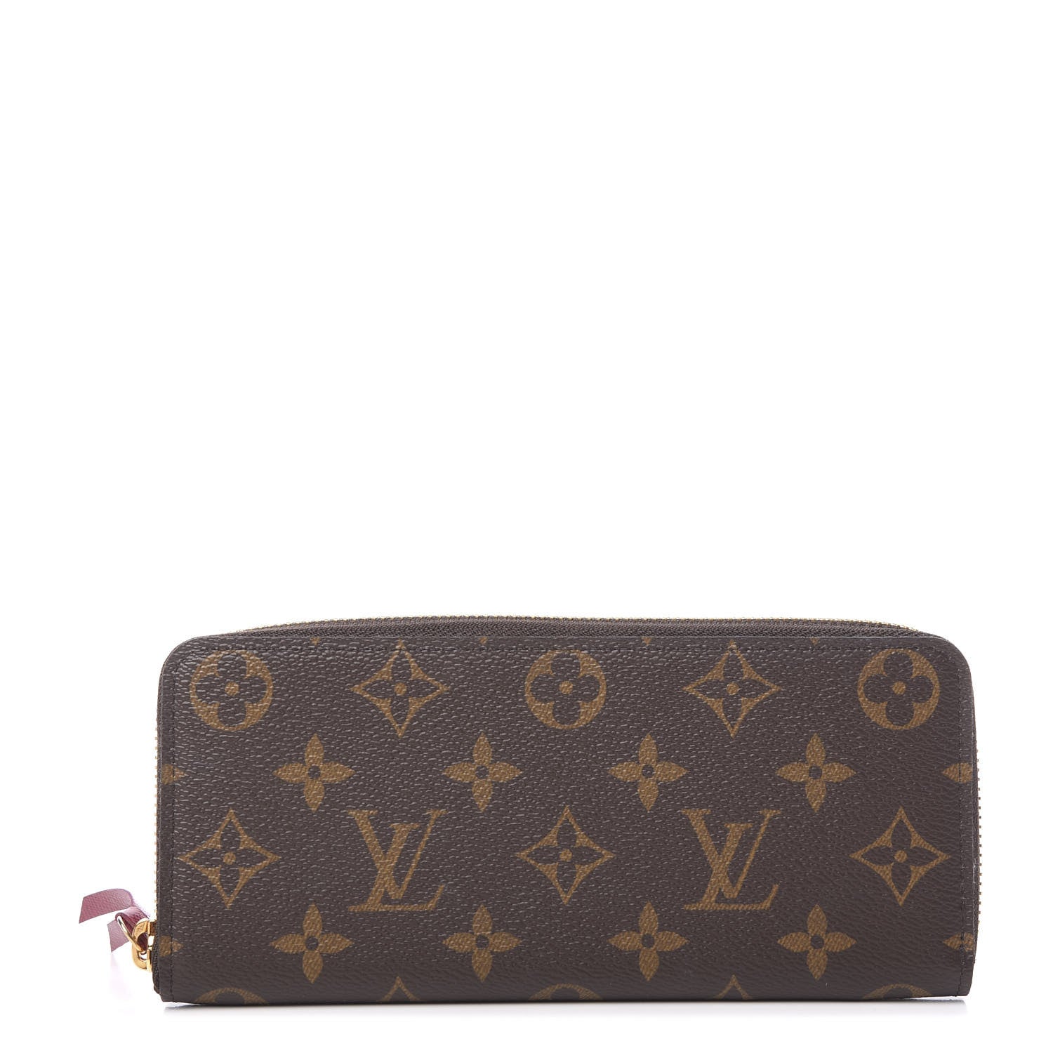 Louis Vuitton Monogram Clemence Wallet Fuchsia 1 of 6