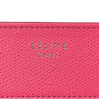 Celine Grained Calfskin Medium Phantom Luggage Fuchsia 6 of 23