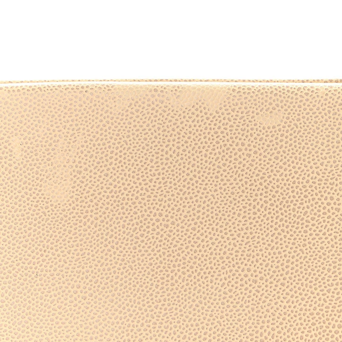 Caviar Quilted Medallion Tote Light Beige
