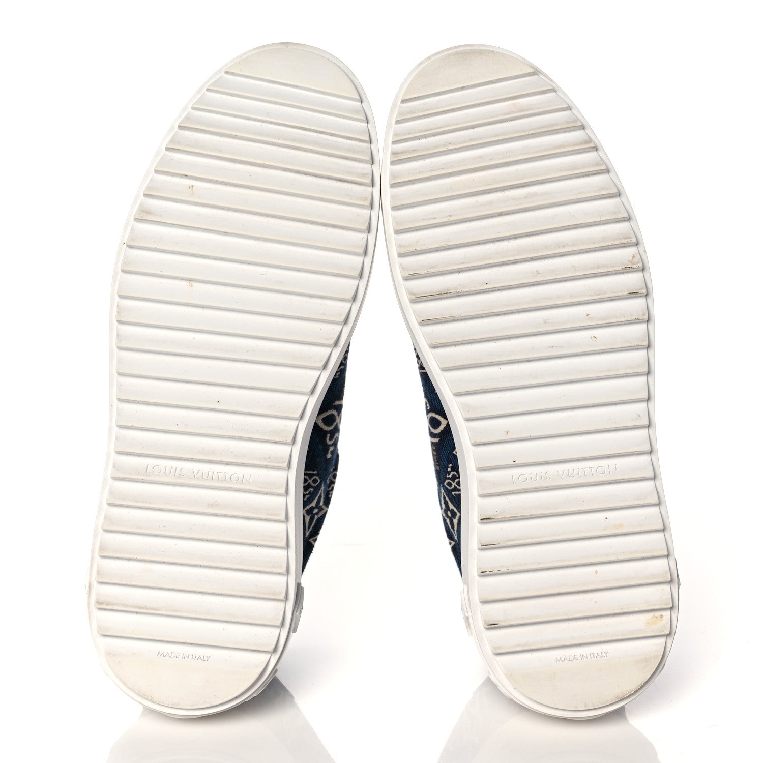 Louis Vuitton Jacquard Since 1854 Time Out Sneakers 35.5 Blue 5 of 7